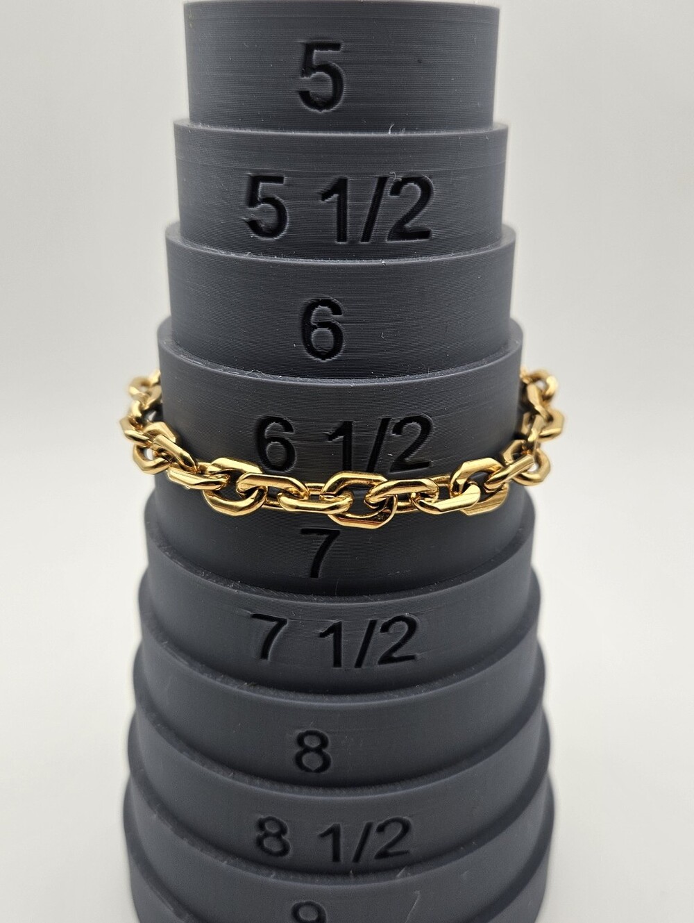 Monet Chain Bracelet Gold Tone Size 6.5 Jewelry Vintage - Picture 7 of 8